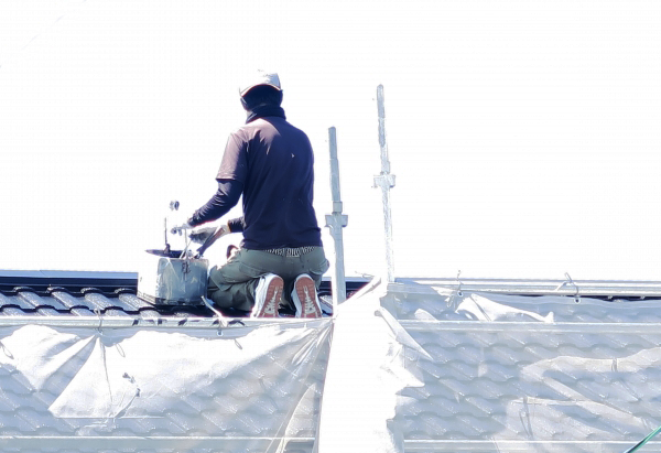 屋根塗装の流れ 下地の処理